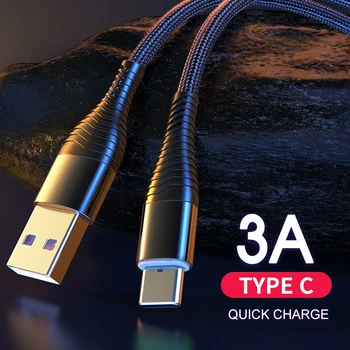 YKZ 3A USB C Tipo Kabelis Greito Įkrovimo Laido Tipas-C USB C Įkroviklis, Skirtas Samsung 