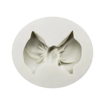 Yueyue Sugarcraft Bowknot silikono formos minkštas pelėsių tortas dekoravimo priemonės šokolado gumpaste pelėsių
