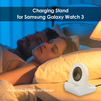 Įkrovimo Stovas Samsung Galaxy Žiūrėti 3 41mm 45mm Žiūrėti Aktyvus 1 2 40mm 44mm Lengvas, Patvarus Apmokestinimo Bazės
