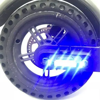 Įspėjimas Juostelės LED Žibintuvėlis Baras Lempos Naktį Dviračių Saugos Dekoratyvinės Šviesos XIAOMI M365&Pro Elektrinis Motoroleris