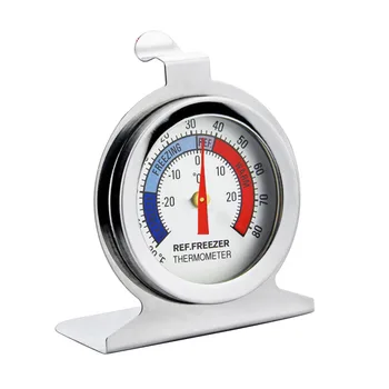 Šaldytuvas Šaldiklio Termometras Šaldytuvo Šaldymo Temperatūros Indikatorius Namų Nerūdijančio Plieno Temp Stovi Dial Tipas -20 iki 20°C