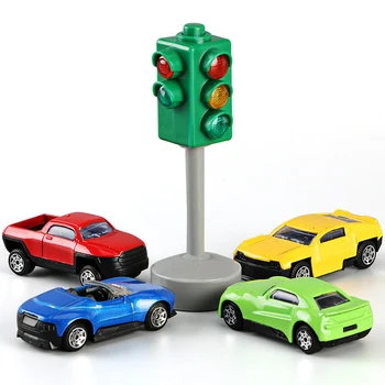 Šeimos Eismo Saugos Švietimo Žaislas šviesoforo Žaislų Kolekcija Modelio Raudonos, Žalios Šviesos Lempos Vaikai Montessori Švietimo Žaislai
