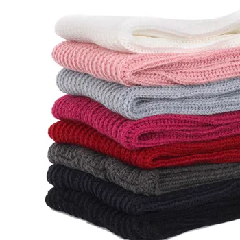Šiltas kaklo ir rudenį, ir žiemą, ir vyrų, ir moterų studentai gali sutapti visų rūšių megztų megztinių ir universalūs šalikai