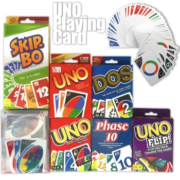 Žaisti Kortų Žaidimą UNO Įdomus Laiko Vaikų Vaikų Vaikų Suaugusiųjų / Permainan Šeimos Classic/DOS/FLIP/PHASE10/LAUKINIAI