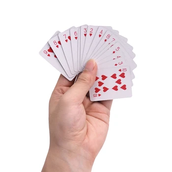 Žaisti Pokerio CardsPortable Mini Mažas Pokerio Įdomu Žaisti Kortų stalo Žaidimas, Ne Lauke ar Keliauti Mini Dydžio Laikikliai