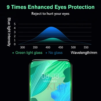 Žalioji Ray Šviesos Visiškai Padengti Grūdinto Stiklo Huawei 30 P40 Lite P20 Pro 