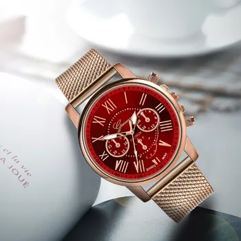Ženevos Moterų Laikrodžiai Mados Klasikinis Prabangos Analoginis Kvarciniai Laikrodžiai relogio feminino Geriausia Parduoti reloj mujer Karšto Pardavimo 533