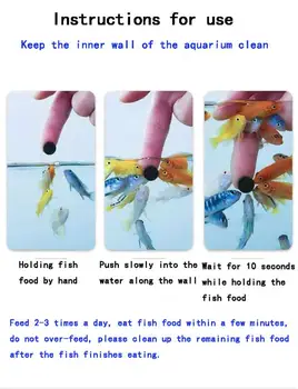 Žuvų Maisto Tabletės Spirulina Dribsniai Sveikas Ocean Nutrition Žuvų Maisto Akvariumas Dekoratyvinės Žuvys, Tropinių Žuvų Pet Home 10/20pcs