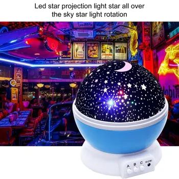 Žvaigždė Dangaus Projektorius Romantiška Kosmosas Naktį Lempos Projekcija LED Lempos Miegamojo Puošmena Nešiojamų Namų Dekoro vaiko Dovana