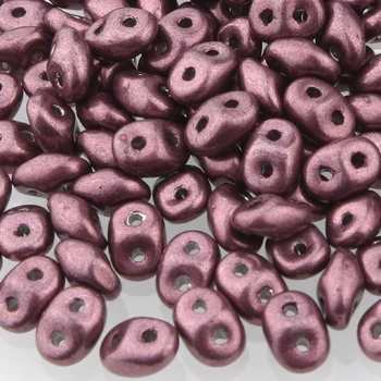 Бисер Taidian Seedbeads Superduo 2*5mm, Фиолетовый Perles 3grams 